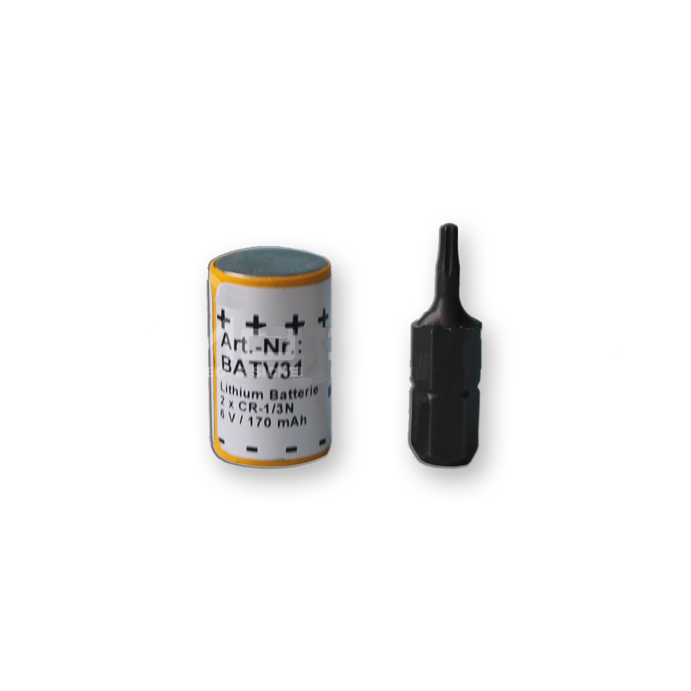 BATV31 - Lithium-Batterie 6 V / 170 mAh - Original Daitem Atral