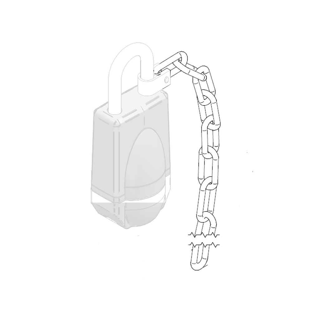 SALTO - Chain for Neoxx padlocks (30 cm)