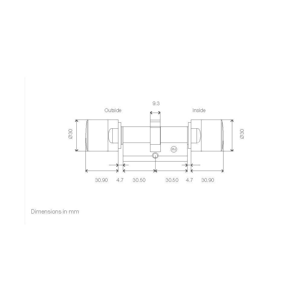 SimonsVoss - Digitaler Doppelknaufzylinder 3061 - Konfigurator