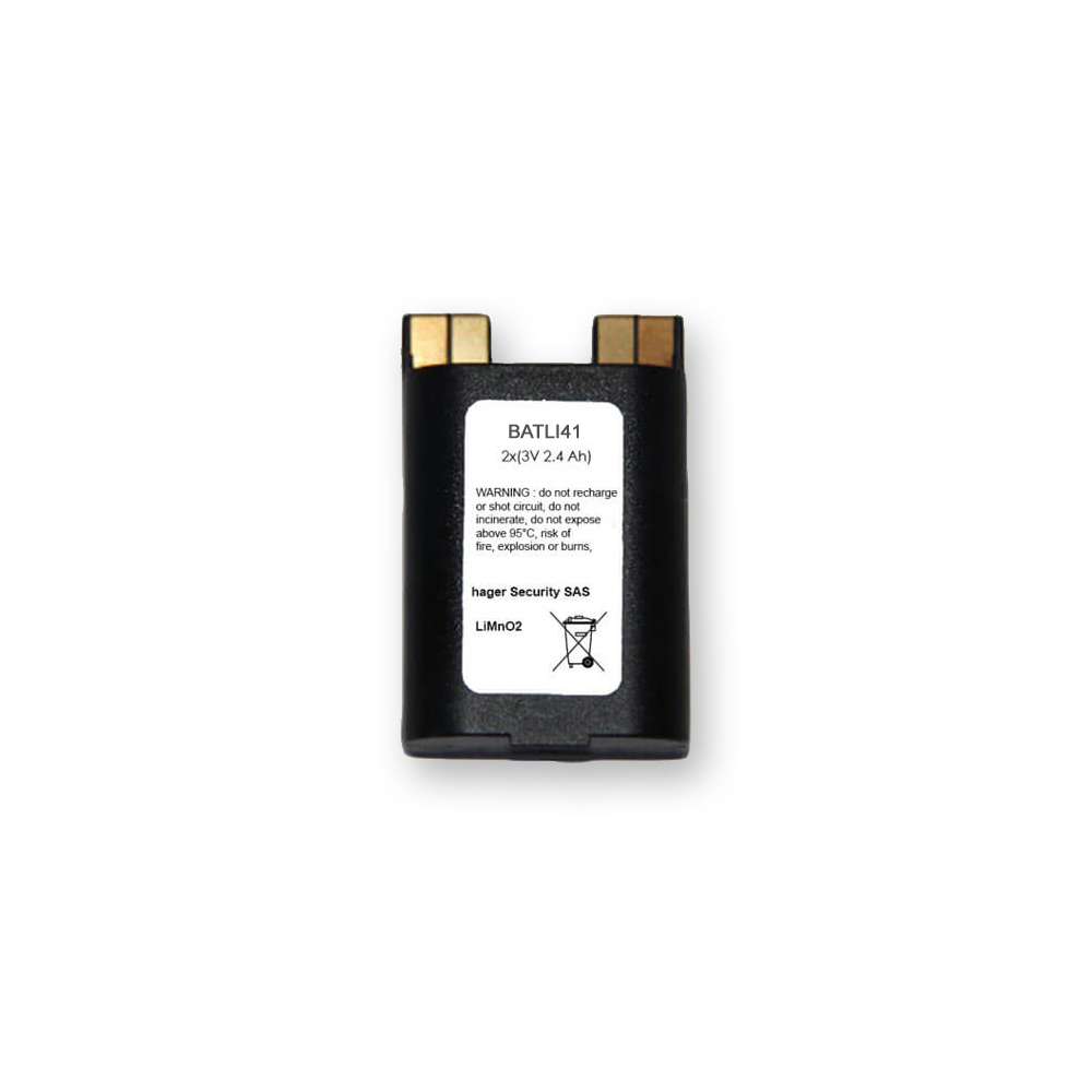 BATLI41 - Lithium-Batteriepack 2x 3 V / 2,4 Ah - Original Daitem Atral
