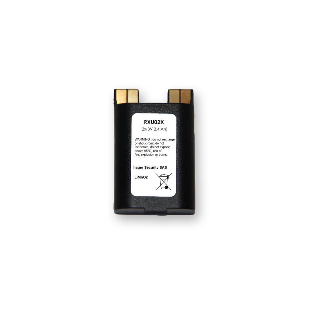 RXU02X - Lithium-Batteriepack 2 x 3 V / 2,4 Ah - Original Daitem-Atral