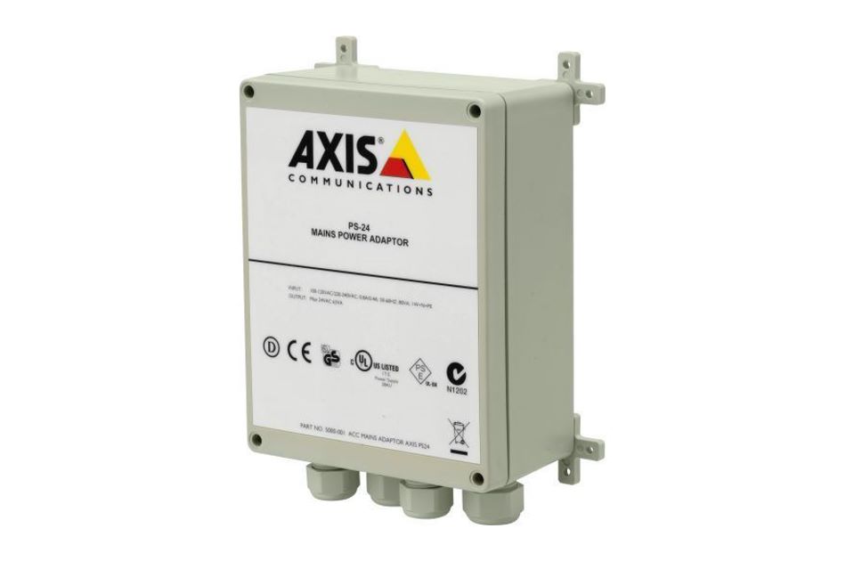 Axis - AXIS PS24 ACC MAINS ADAPTER | Digital Key World