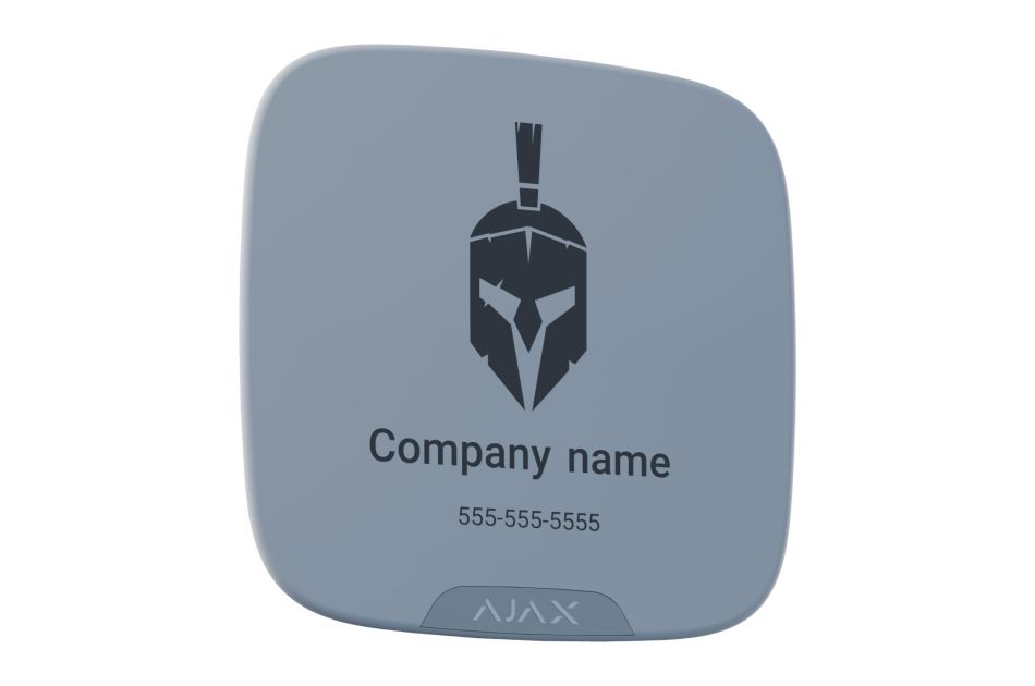 AJAX - Brandplate for StreetSiren DoubleDeck (10pcs) | Digital Key World