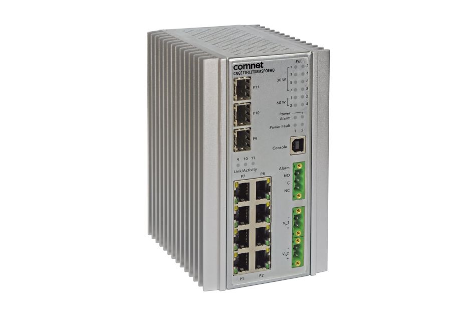 ComNet - CNGE11FX3TX8MSPOE | Digital Key World