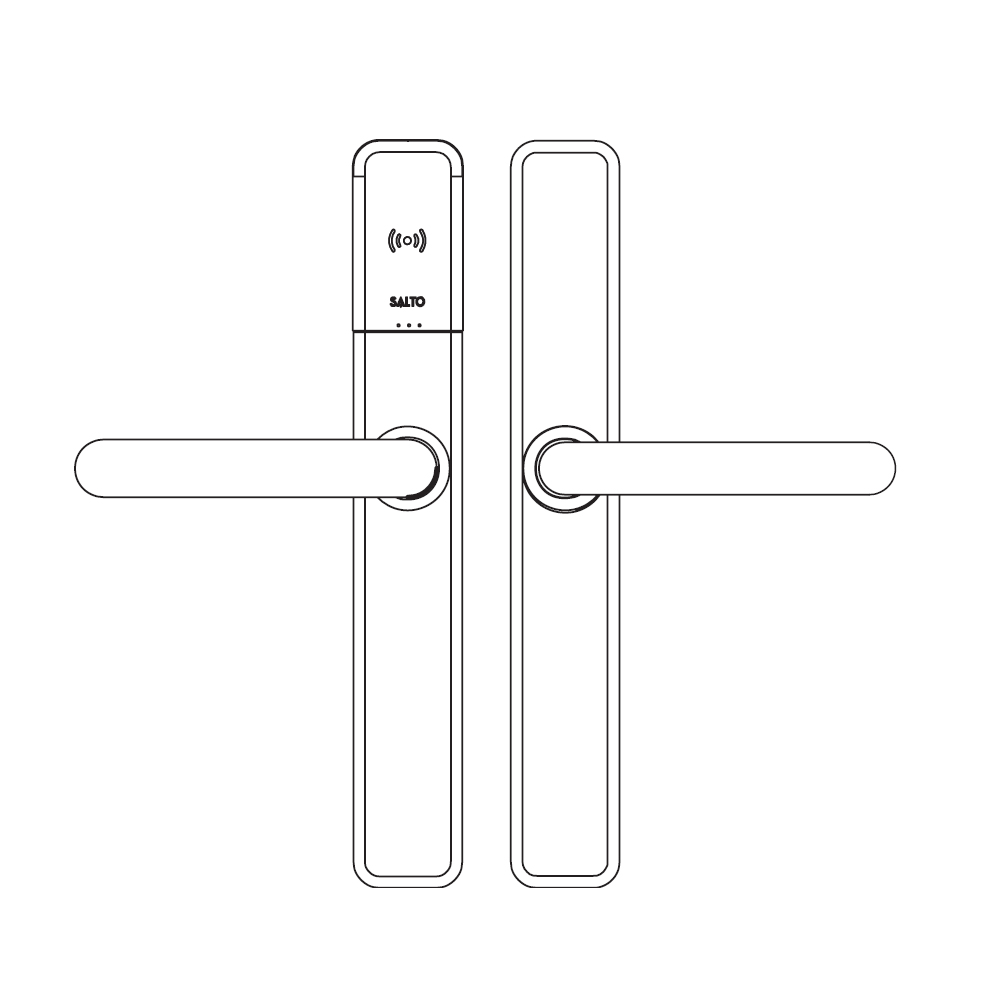 SALTO - XS4 One Türbeschlag - Konfigurator