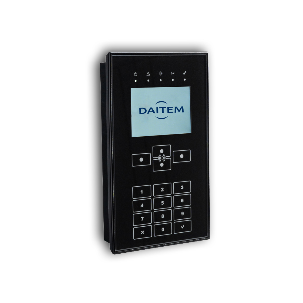 Daitem D34 - Bus-Bedienteil - schwarz - 561-34AD