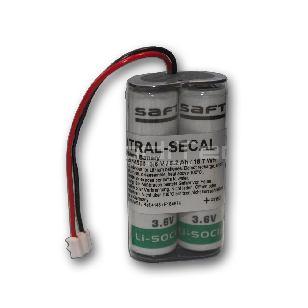 BATV27 - Lithium-Batterie 3,6 V / 5,2 Ah - Original Daitem Atral