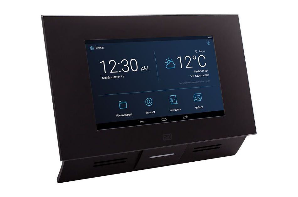 2N - 2N Indoor Touch 2.0 WiFi Black | Digital Key World