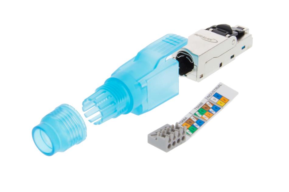 Jetrics - jetcon-RJ45S-Cat6A-FC | Digital Key World