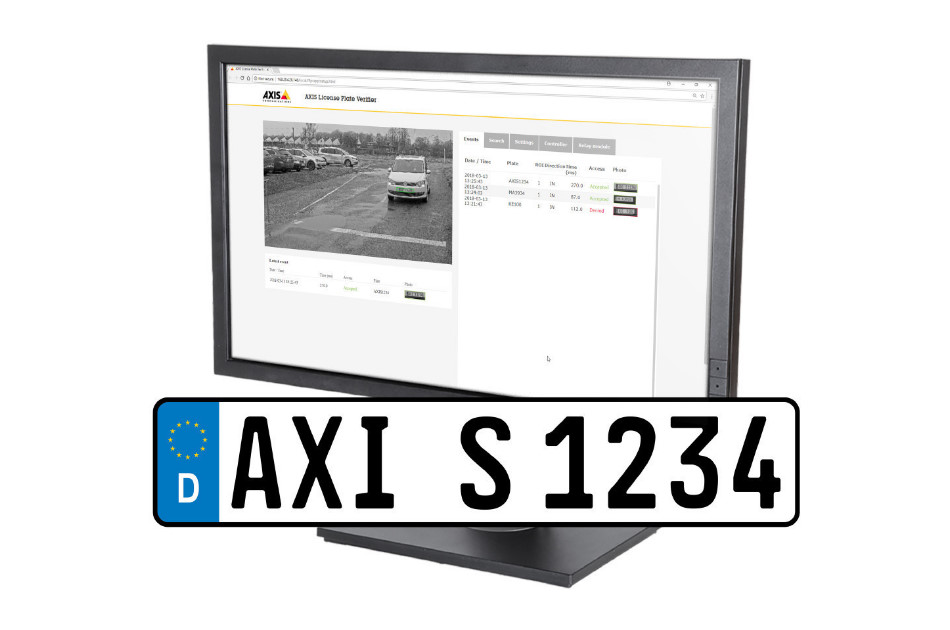 Axis - AXIS LICENSE PLATE VERIFIER 1P | Digital Key World
