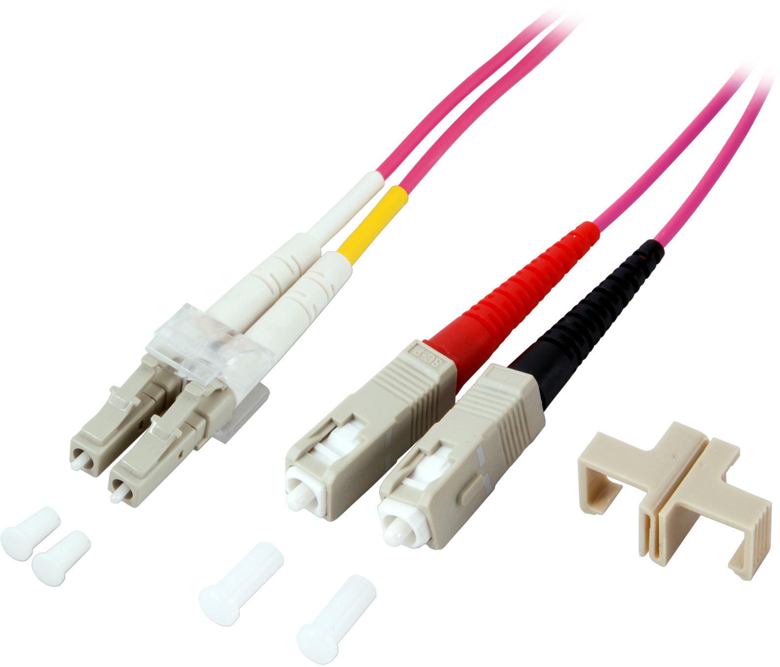 Jetrics - jetfiber-LC-SC-OM4-3 | Digital Key World