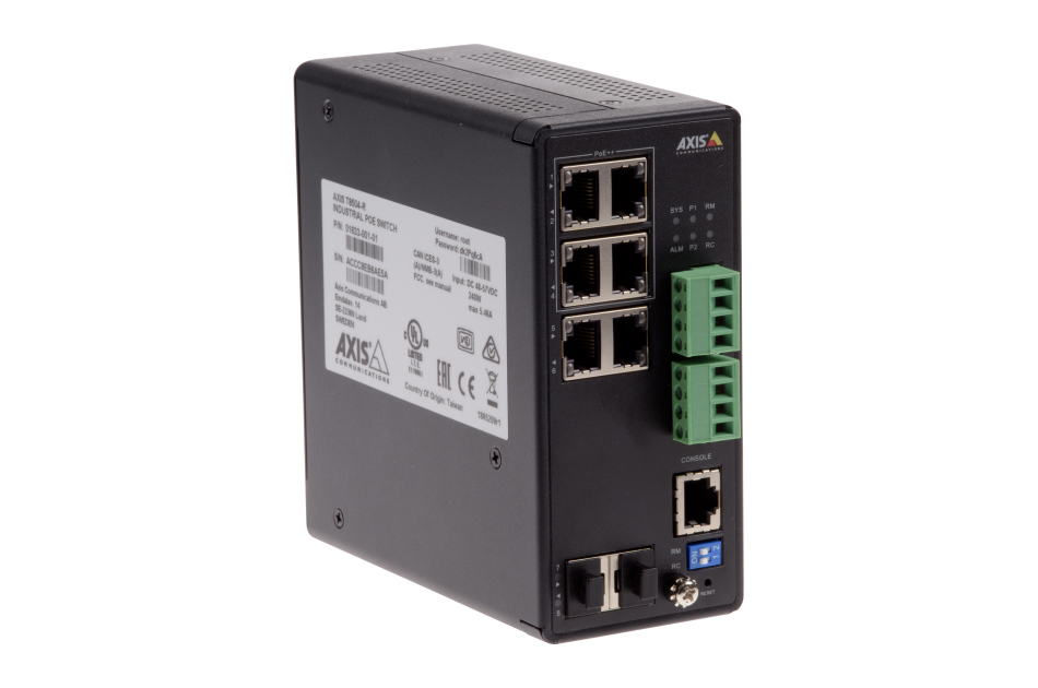 Axis - AXIS T8504-R INDUSTRIAL POE SW | Digital Key World