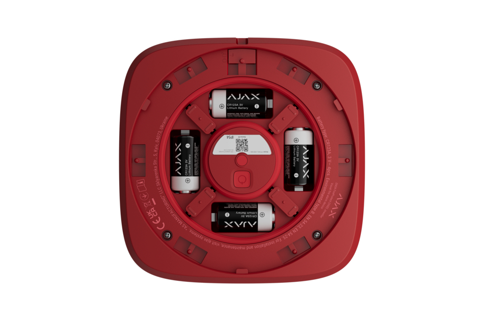 Ajax - Ajax EN54 FireProtect (VAD) red