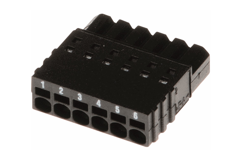 Axis - AXIS CONNECTOR A 6P2.5 STR 10P | Digital Key World