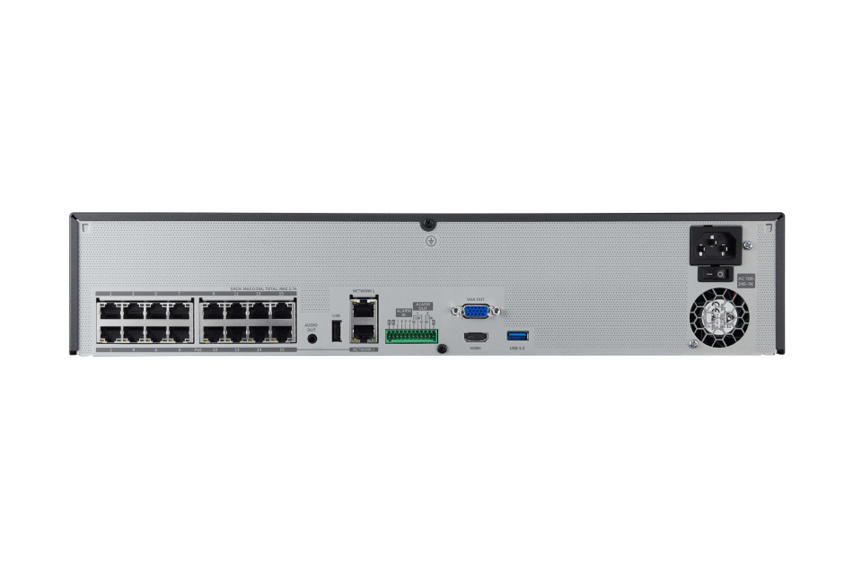 Hanwha Techwin - WRN-1610S-16CH-8TB | Digital Key World