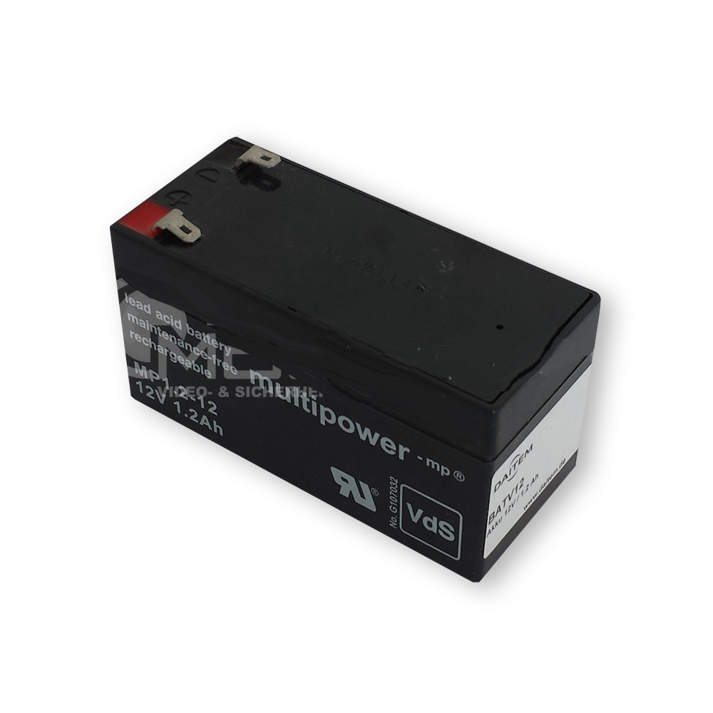 BATV12 - Akku 12 V / 1,2 Ah - Original Daitem Atral