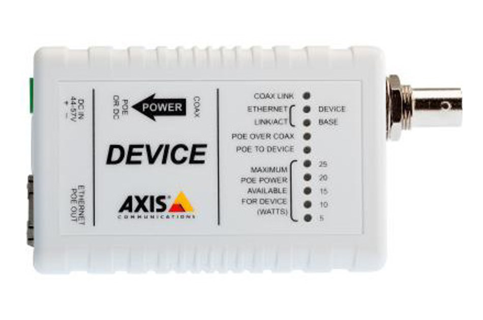 Axis - AXIS T8646 POE+ OVER COAX KIT | Digital Key World