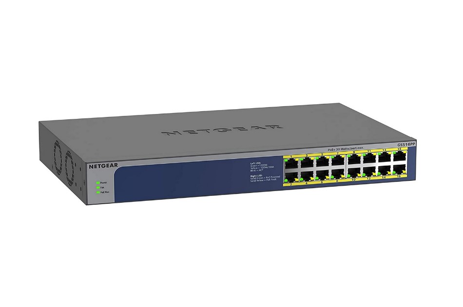 Netgear - GS516PP-100EUS | Digital Key World