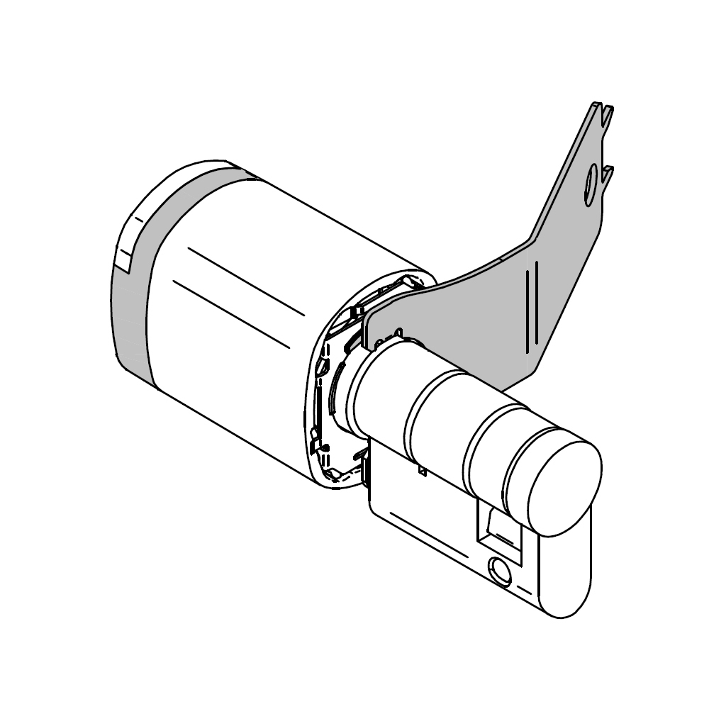 SALTO - Mounting key for removable SALTO Neo reading knob